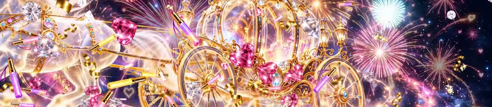 黄金の馬車とシャンパンの祝宴